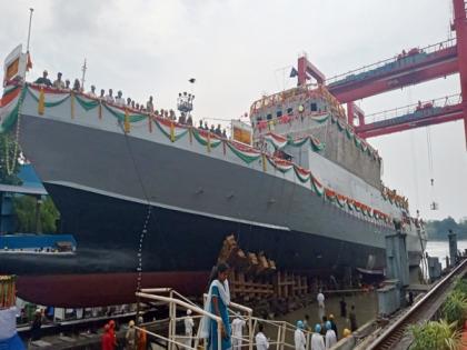 Second anti-submarine warfare craft launched in Kolkata | Second anti-submarine warfare craft launched in Kolkata