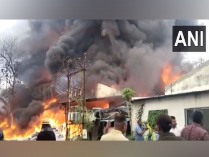 Gujarat: Fire breaks out at packaging company in Bharuch | Gujarat: Fire breaks out at packaging company in Bharuch