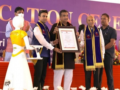"Great Pleasure to Receive Honorary Degree from Galgotias University which is Now World renowned"- Nitin Gadkari Union Minister of Road Transport and Highways | "Great Pleasure to Receive Honorary Degree from Galgotias University which is Now World renowned"- Nitin Gadkari Union Minister of Road Transport and Highways