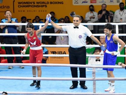 Nikhat, Saweety, Nitu confirm medals at Women's World Boxing Championships; enter semis | Nikhat, Saweety, Nitu confirm medals at Women's World Boxing Championships; enter semis