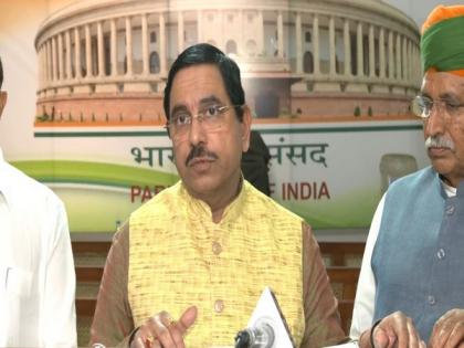 Rahul Gandhi a habitual offender, Congress' reactions show its "scant respect" for country's institutions: Pralhad Joshi | Rahul Gandhi a habitual offender, Congress' reactions show its "scant respect" for country's institutions: Pralhad Joshi Rahul Gandhi a habitual offender, Congress' reactions show its "scant respect" for country's institutions: Pralhad Joshi | Rahul Gandhi a habitual offender, Congress' reactions show its "scant respect" for country's institutions: Pralhad Joshi