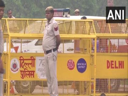 Delhi: Security beefed up at Vijay Chowk ahead of Congress protest march against verdict on Rahul Gandhi | Delhi: Security beefed up at Vijay Chowk ahead of Congress protest march against verdict on Rahul Gandhi