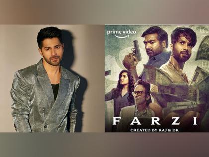 Varun Dhawan, Raj and DK celebrate 'Farzi' success on 'Citadel' sets | Varun Dhawan, Raj and DK celebrate 'Farzi' success on 'Citadel' sets Varun Dhawan, Raj and DK celebrate 'Farzi' success on 'Citadel' sets | Varun Dhawan, Raj and DK celebrate 'Farzi' success on 'Citadel' sets