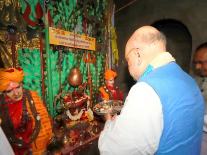 Madhya Pradesh: Amit Shah visits 'Aanchalkund Dham' main centre of folk faith in Chhindwara | Madhya Pradesh: Amit Shah visits 'Aanchalkund Dham' main centre of folk faith in Chhindwara