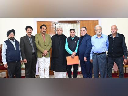 Delegation of SOS International meets Lt Governor Manoj Sinha in Jammu | Delegation of SOS International meets Lt Governor Manoj Sinha in Jammu