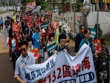 First protest held in Hong Kong in two years under strict rules | First protest held in Hong Kong in two years under strict rules