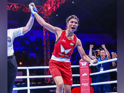 "This medal is for my country India," says Nikhat Zareen after retaining World Boxing Championship title | "This medal is for my country India," says Nikhat Zareen after retaining World Boxing Championship title