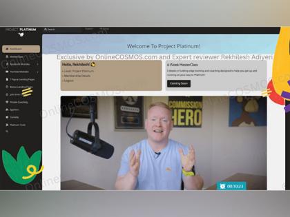 Project Platinum reviews (Robby Blanchard) announced by Online COSMOS Expert | Project Platinum reviews (Robby Blanchard) announced by Online COSMOS Expert