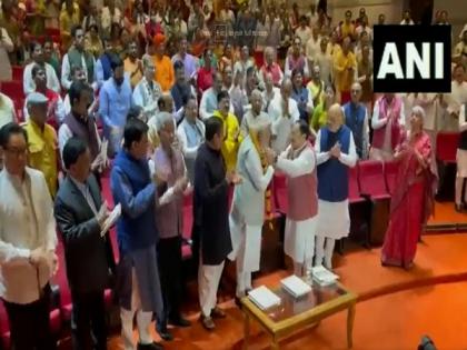 BJP parliamentary party meeting begins | BJP parliamentary party meeting begins