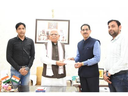 Intersoft Data Labs's MD, Sandeep Passey Contributes Rs 20 lakh to CM Haryana CSR Fund | Intersoft Data Labs's MD, Sandeep Passey Contributes Rs 20 lakh to CM Haryana CSR Fund