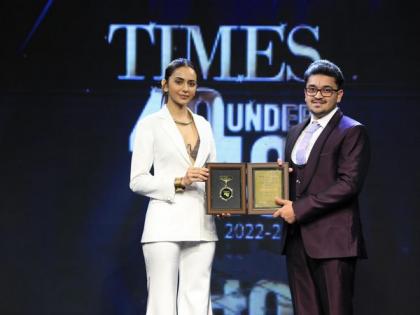 Vitra AI's Co-founder &amp; CEO, Satvik Jagannath felicitated at Times 40 Under 40 | Vitra AI's Co-founder &amp; CEO, Satvik Jagannath felicitated at Times 40 Under 40