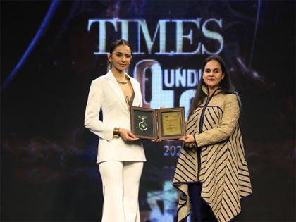 IndiaBonds Co-Founder &amp; A.K Group's Director, Aditi Mittal felicitated at Times 40 Under 40 | IndiaBonds Co-Founder &amp; A.K Group's Director, Aditi Mittal felicitated at Times 40 Under 40