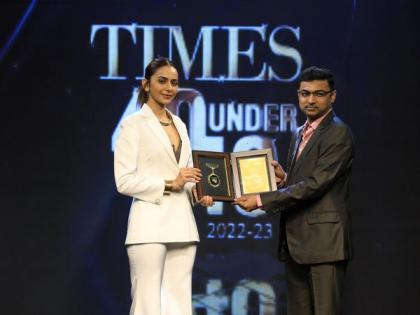ABSYZ Software's CEO, Balesh Lakshminarayanan felicitated at Times 40 Under 40 | ABSYZ Software's CEO, Balesh Lakshminarayanan felicitated at Times 40 Under 40