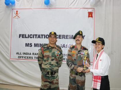 Assam: Spear Corps Warriors felicitates Minerva Jaishy for securing AIR 1 in NCC Special Entry | Assam: Spear Corps Warriors felicitates Minerva Jaishy for securing AIR 1 in NCC Special Entry Assam: Spear Corps Warriors felicitates Minerva Jaishy for securing AIR 1 in NCC Special Entry | Assam: Spear Corps Warriors felicitates Minerva Jaishy for securing AIR 1 in NCC Special Entry