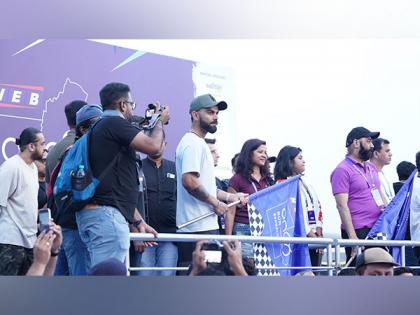 Virat Kohli flags off Inaugural One8 Run in Bengaluru | Virat Kohli flags off Inaugural One8 Run in Bengaluru