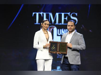 Videogyan and VG Minds's CEO &amp; Co-Founder, Vishal TM felicitated at Times 40 Under 40 | Videogyan and VG Minds's CEO &amp; Co-Founder, Vishal TM felicitated at Times 40 Under 40