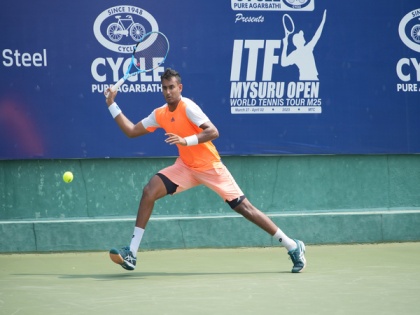 Mukund Sasikumar moves into men's singles quarterfinals of ITF Mysuru Open 2023 | Mukund Sasikumar moves into men's singles quarterfinals of ITF Mysuru Open 2023