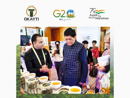 Piyush Goyal visits Okayti's Tea Experience Centre during G20 Summit | Piyush Goyal visits Okayti's Tea Experience Centre during G20 Summit
