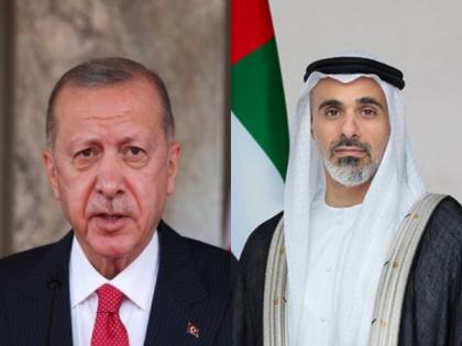 UAE President receives Turkish leader's congratulations on new leadership appointments in UAE and Abu Dhabi | UAE President receives Turkish leader's congratulations on new leadership appointments in UAE and Abu Dhabi