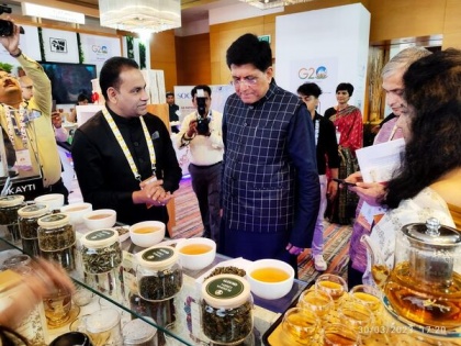 Commerce &amp; Industry Minister of India, Piyush Goyal impressed by Okayti Tea's innovative tea-making processes during G20 Summit visit | Commerce &amp; Industry Minister of India, Piyush Goyal impressed by Okayti Tea's innovative tea-making processes during G20 Summit visit