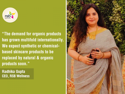 Radhika Gupta CEO of Mumbai-based RSB Wellness announces organic skin and hair care | Radhika Gupta CEO of Mumbai-based RSB Wellness announces organic skin and hair care