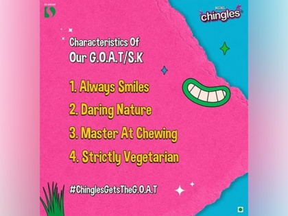 Chingles announces #ChinglesGetsTheGOAT campaign | Chingles announces #ChinglesGetsTheGOAT campaign