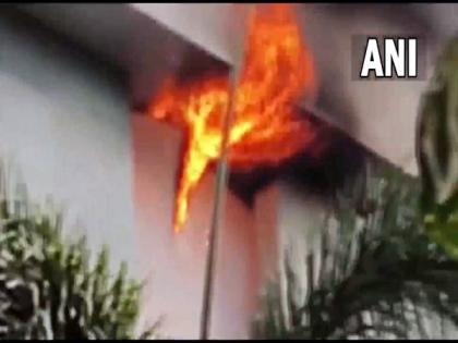 Fire breaks out in a textile ship in Kozhikode | Fire breaks out in a textile ship in Kozhikode