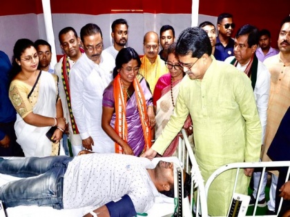 People throng blood donation camps across Tripura upon CM Manik Saha's call | People throng blood donation camps across Tripura upon CM Manik Saha's call