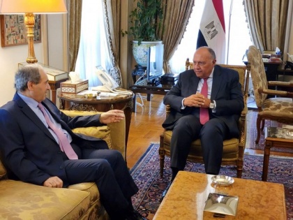 Syrian Foreign Minister meets Egyptian counterpart in Cairo | Syrian Foreign Minister meets Egyptian counterpart in Cairo