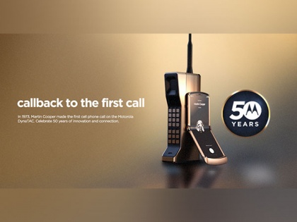 A call that changed the world: Motorola celebrates the 50-year anniversary of the first commercial mobile phone call | A call that changed the world: Motorola celebrates the 50-year anniversary of the first commercial mobile phone call