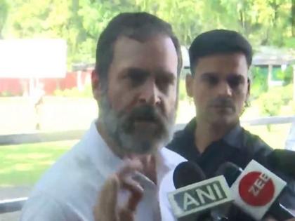 "Why you always say what BJP say..." Rahul Gandhi fumes over BJP question | "Why you always say what BJP say..." Rahul Gandhi fumes over BJP question "Why you always say what BJP say..." Rahul Gandhi fumes over BJP question | "Why you always say what BJP say..." Rahul Gandhi fumes over BJP question