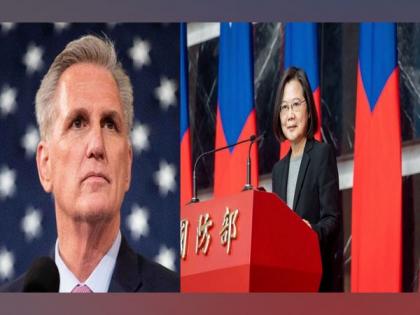 US House Speaker McCarthy to hold talks with Taiwan Prez Tsai tomorrow | US House Speaker McCarthy to hold talks with Taiwan Prez Tsai tomorrow