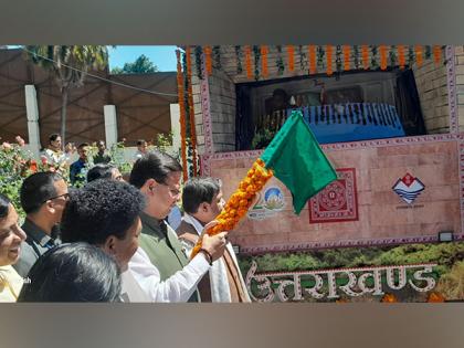 Uttarakhand: CM Dhami flags off 'Manaskhand' tableau for displaying across state | Uttarakhand: CM Dhami flags off 'Manaskhand' tableau for displaying across state