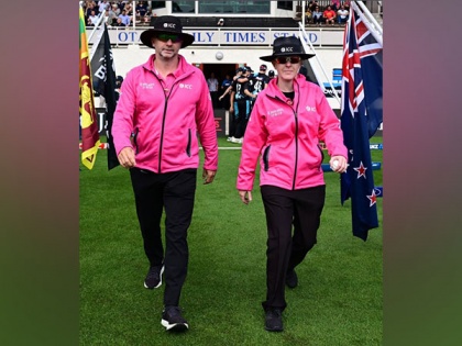 Kim Cotton creates history, first female to umpire in men's international match featuring full-member countries | Kim Cotton creates history, first female to umpire in men's international match featuring full-member countries