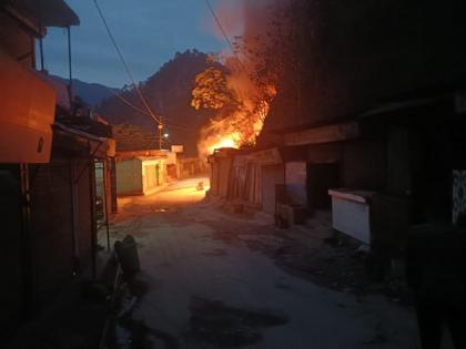 Uttarakhand: Fire breaks out at market in Chamoli, under control; no casualties | Uttarakhand: Fire breaks out at market in Chamoli, under control; no casualties