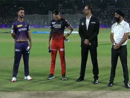 IPL 2023: Royal Challengers Bangalore win toss, chose to field against Kolkata Knight Riders | IPL 2023: Royal Challengers Bangalore win toss, chose to field against Kolkata Knight Riders