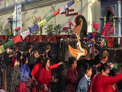 Nepali devotees take holy bathe on Chaitra Shukla Purnima | Nepali devotees take holy bathe on Chaitra Shukla Purnima