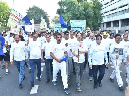 IMA celebrates World Health Day, organises mega walkathon in Delhi | IMA celebrates World Health Day, organises mega walkathon in Delhi