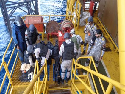 Indian Navy conducts offshore security exercise 'Prasthan' in Mumbai | Indian Navy conducts offshore security exercise 'Prasthan' in Mumbai Indian Navy conducts offshore security exercise 'Prasthan' in Mumbai | Indian Navy conducts offshore security exercise 'Prasthan' in Mumbai