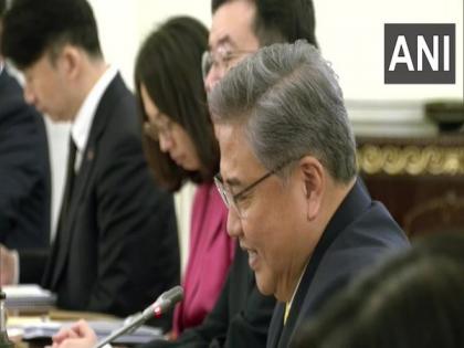 "Mujhe India aa kar aur aapse mil kar bhut khushi ho rahi hai": South Korean Foreign Minister to Jaishankar | "Mujhe India aa kar aur aapse mil kar bhut khushi ho rahi hai": South Korean Foreign Minister to Jaishankar