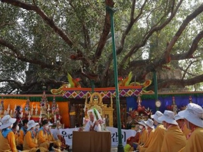 Korean social activist Pomnyun Sunim leads Buddhist practitioners on pilgrimage to India | Korean social activist Pomnyun Sunim leads Buddhist practitioners on pilgrimage to India