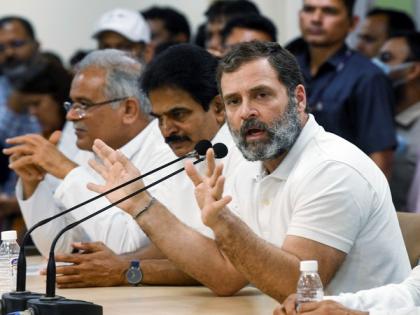 Cong leader Rahul Gandhi targets Ghulam, Scindia, Himanta, Anil Antony over Adani issue; BJP hits back | Cong leader Rahul Gandhi targets Ghulam, Scindia, Himanta, Anil Antony over Adani issue; BJP hits back