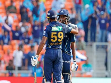 Shankar, Sudharsan power Gujarat Titans to massive 204/4 against KKR | Shankar, Sudharsan power Gujarat Titans to massive 204/4 against KKR