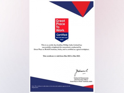 Godfrey Phillips India is a 'Great Place To Work' for 5th year in a row | Godfrey Phillips India is a 'Great Place To Work' for 5th year in a row