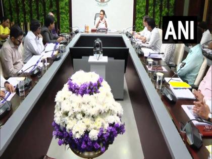 Andhra CM Jagan Mohan Reddy reviews work at School Education Dept in Amaravati | Andhra CM Jagan Mohan Reddy reviews work at School Education Dept in Amaravati