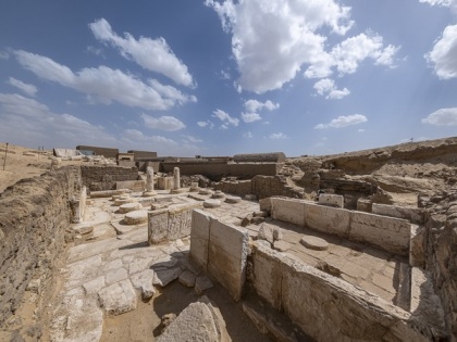 Tomb, smaller chapels unearthed in Egypt's Saqqara Necropolis | Tomb, smaller chapels unearthed in Egypt's Saqqara Necropolis