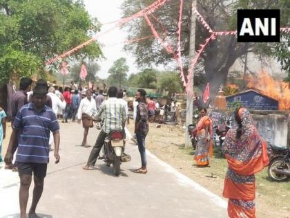 Telangana: 8 people injured after fireworks trigger cylinder blast during BRS event | Telangana: 8 people injured after fireworks trigger cylinder blast during BRS event