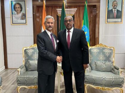 Jaishankar meets Ethiopian counterpart in Addis Ababa | Jaishankar meets Ethiopian counterpart in Addis Ababa