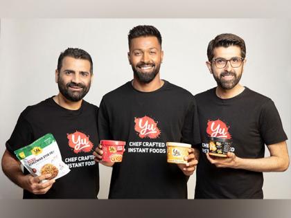 Hardik Pandya invests in consumer foods brand Yu | Hardik Pandya invests in consumer foods brand Yu