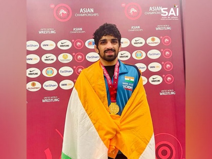 Asian Wrestling Championships: Aman Sehrawat wins gold medal at Astana | Asian Wrestling Championships: Aman Sehrawat wins gold medal at Astana